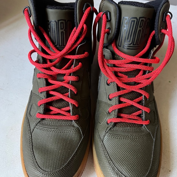 Nike Son of Force Winter Mid Dark Loden/Green/Gum - Picture 3 of 6